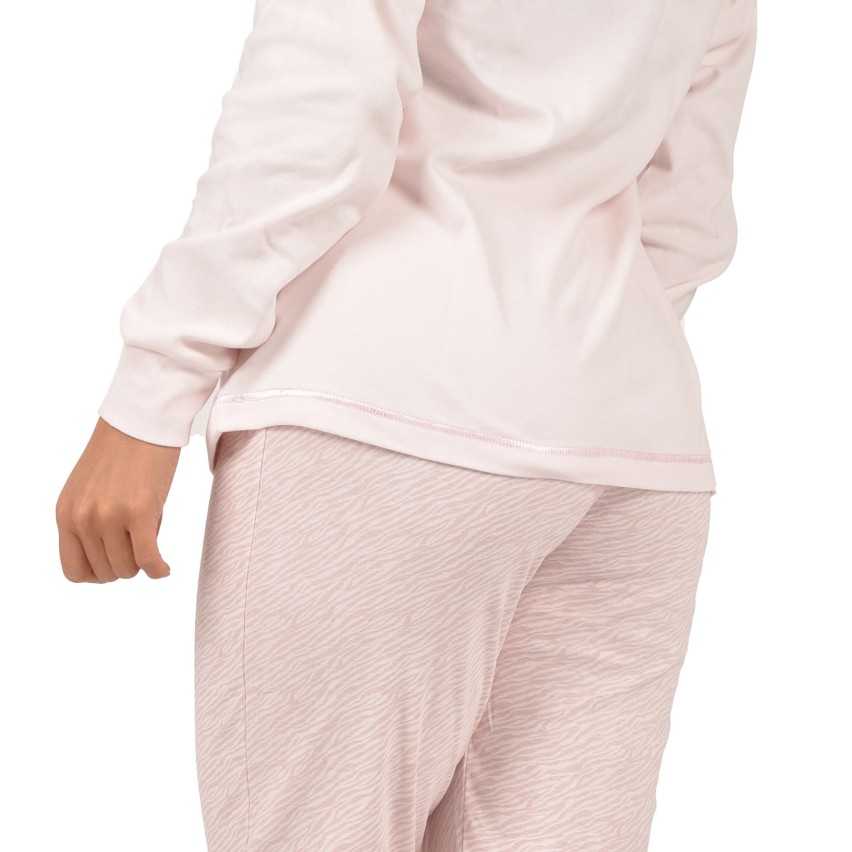 Pigiama donna zebrato cuori Irge IR 1909