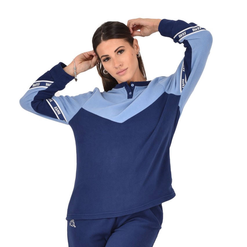 Pigiama donna invernale Kappa KWW23040 pile