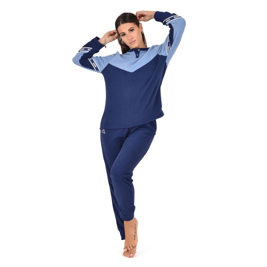 Pigiama donna invernale Kappa KWW23040 pile