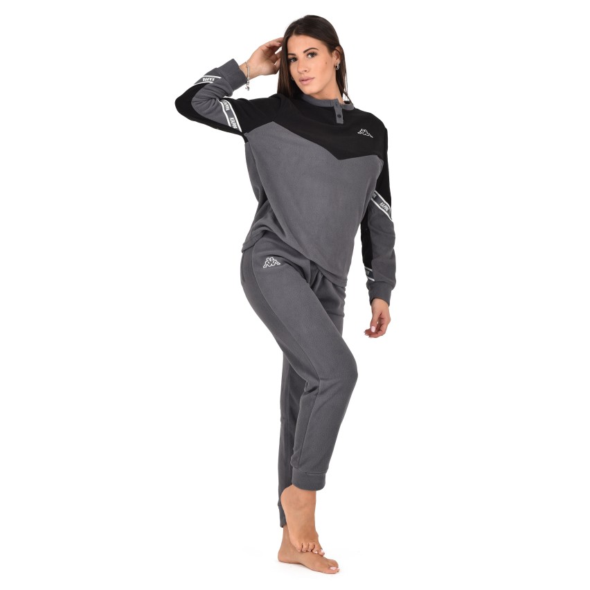 Pigiama donna invernale Kappa KWW23040 pile
