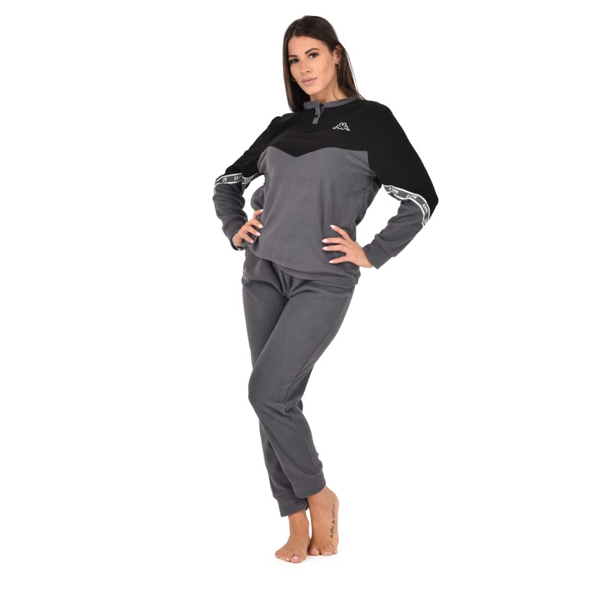 Pigiama donna invernale Kappa KWW23040 pile