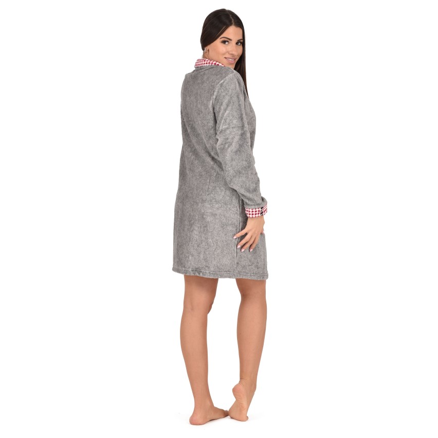 Vestaglia donna con zip coral karelpiù KF5226