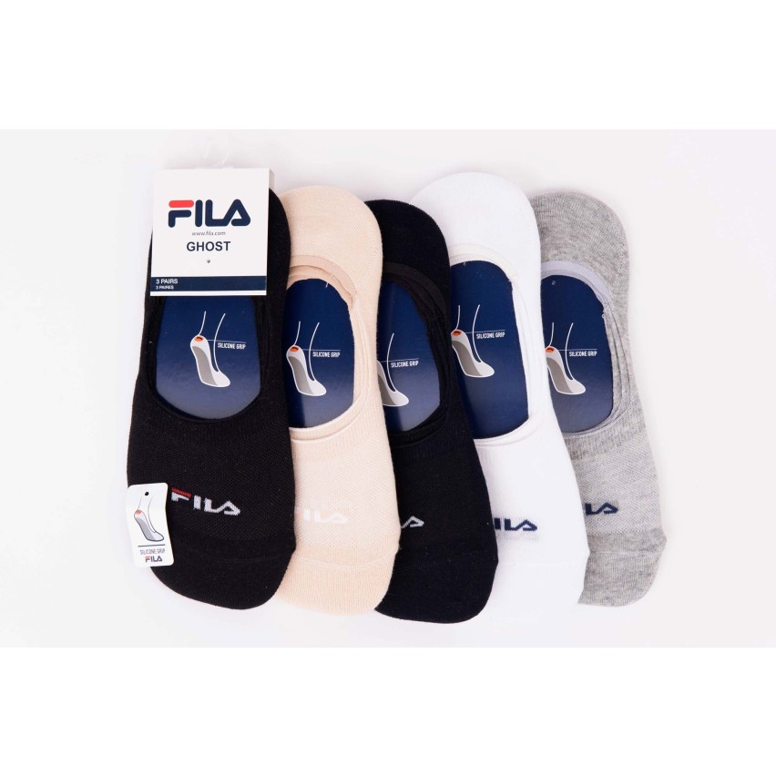Fantasmini Fila f1278/3 con silicone cotone elasticizzato 6 paia