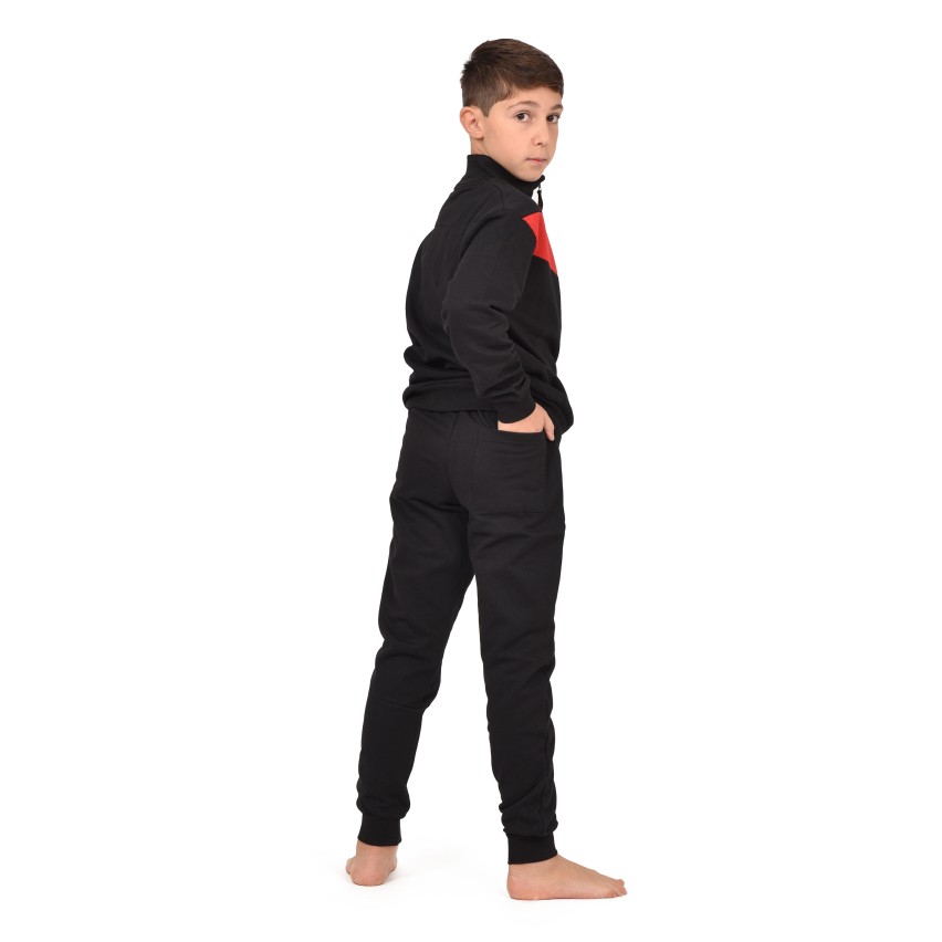 Pigiama stile tuta felpato ufficiale AC Milan Bambino F20 1025