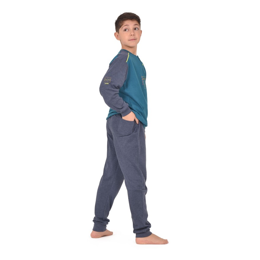 Pigiama bambino caldo cotone Irge IK-393 