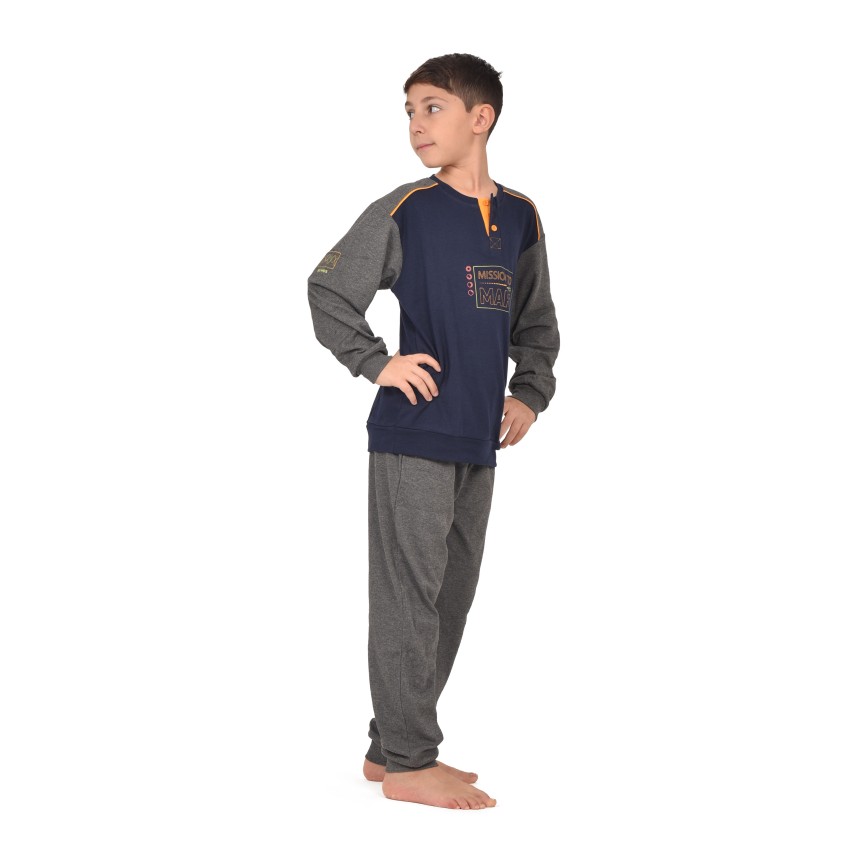 Pigiama bambino caldo cotone Irge IK-393 