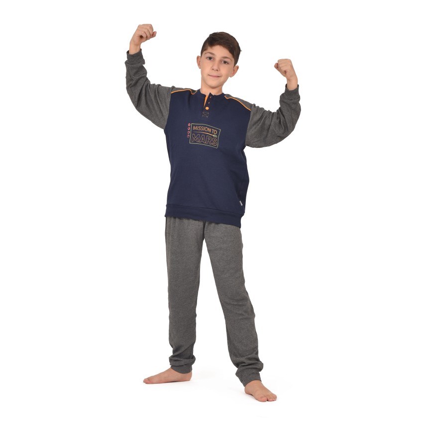 Pigiama bambino caldo cotone Irge IK-393 