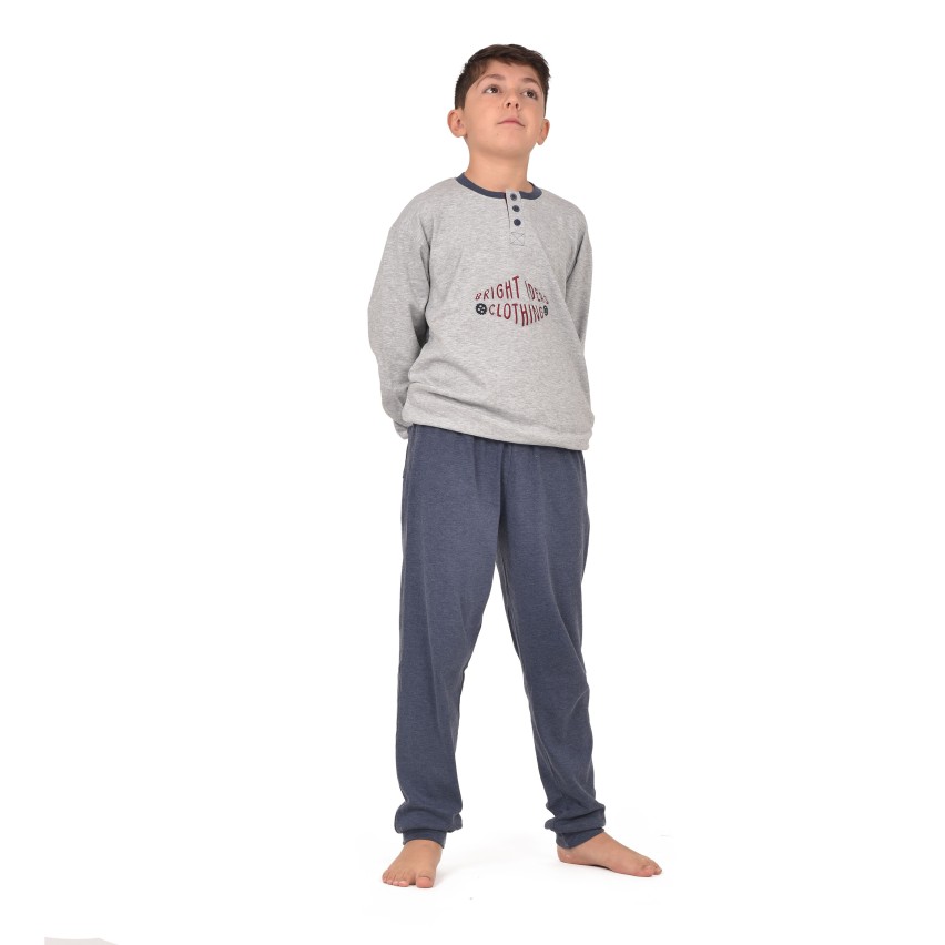 Pigiama caldo cotone bambino Irge IK392