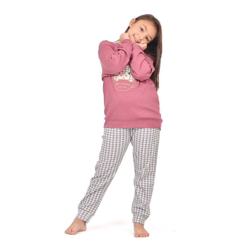 Pigiama bimba caldo cotone cagnolino Irge IK387