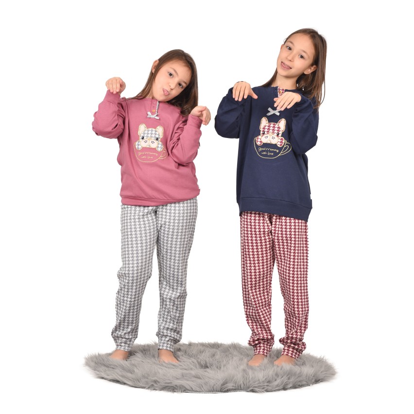 Pigiama bimba caldo cotone cagnolino Irge IK387