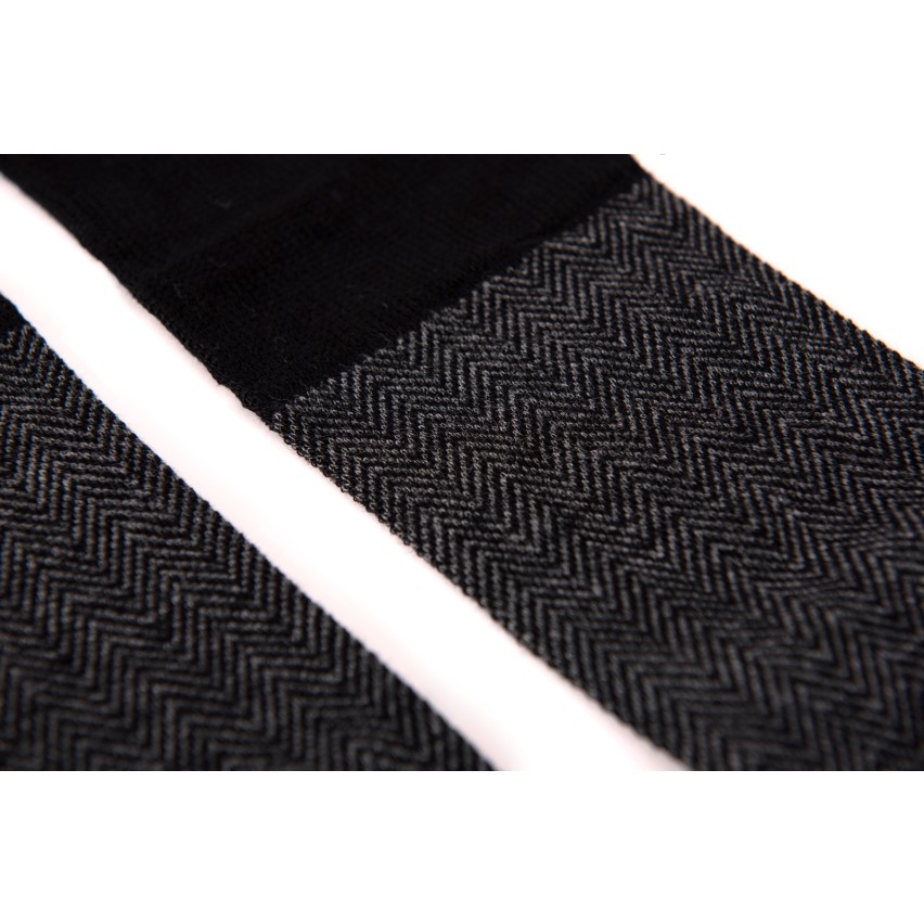 Calze uomo lunghe Meritex 2010 fibra naturale bamboo zigzag 4 paia