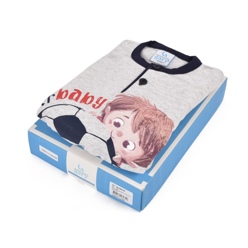 Pigiama Gary Neonato H10034 felpato
