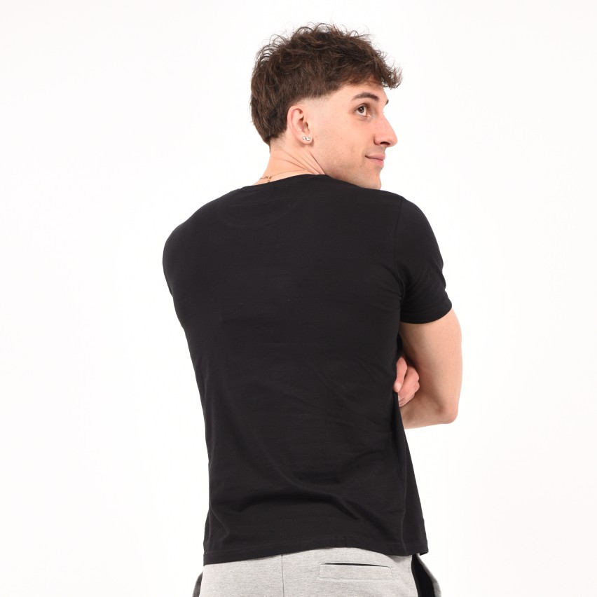 T-shirt maglia uomo girocollo 100% cotone ufficiale JUVENTUS