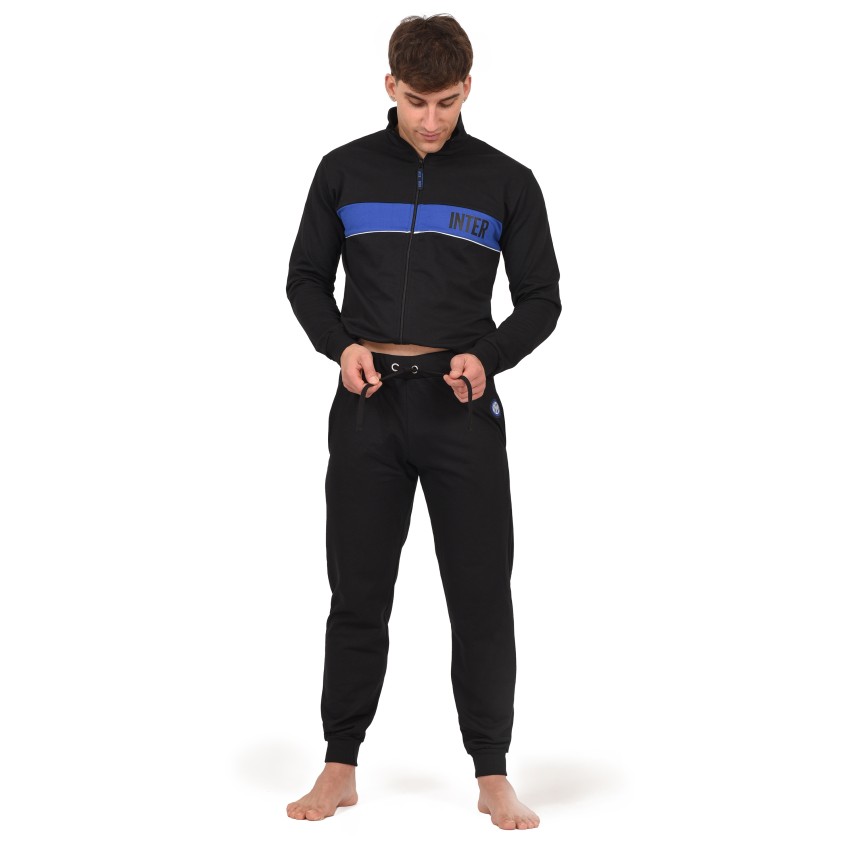 Tuta uomo Inter  in cotone leggero nerazzurro F10 2050