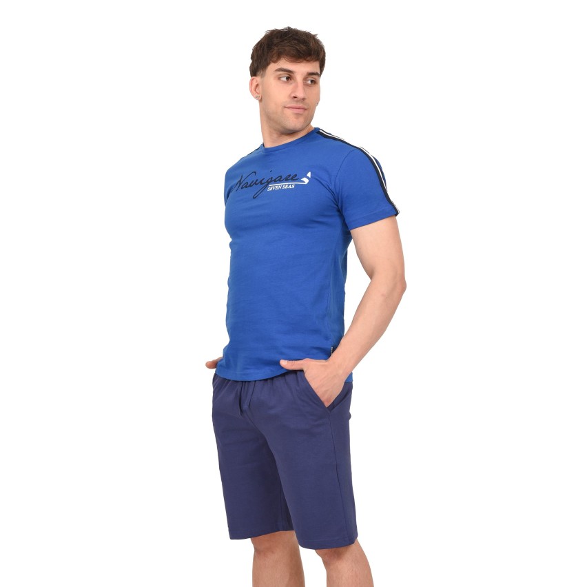 Pigiama uomo estivo t-shirt + pantaloncino Navigare B2141662