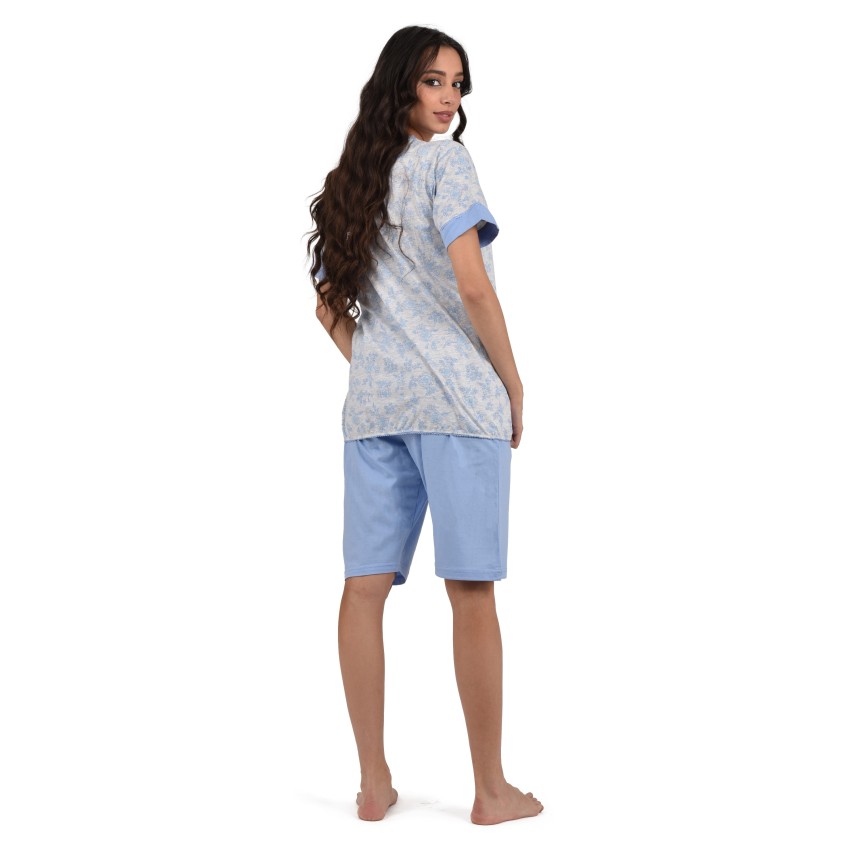 Pigiama donna estivo corto Cippi 5700 cotone