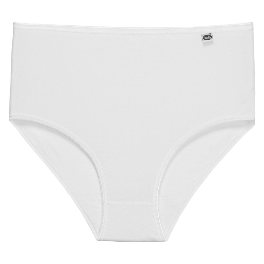 Slip da donna culotte vita alta Snelly e396 in cotone 6 pezzi 