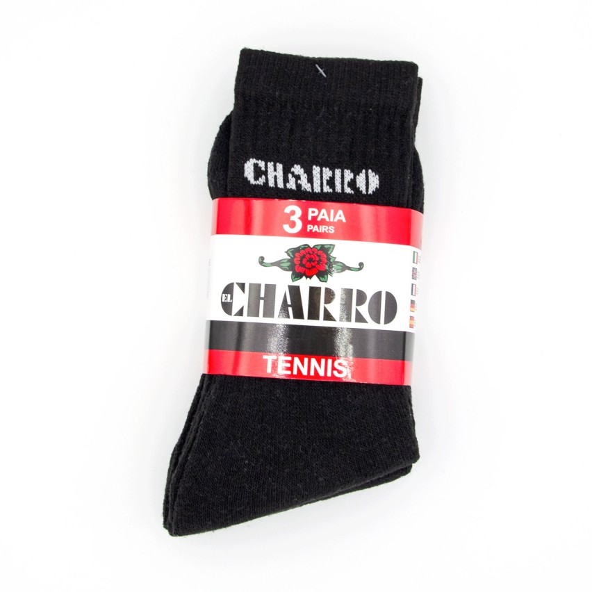 Calza El Charro Slam tennis in spugna corte 6 paia