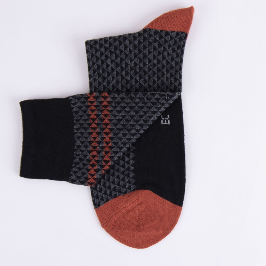 Calze uomo corte Enrico coveri fantasia caldo cotone var. HLC 3 paia