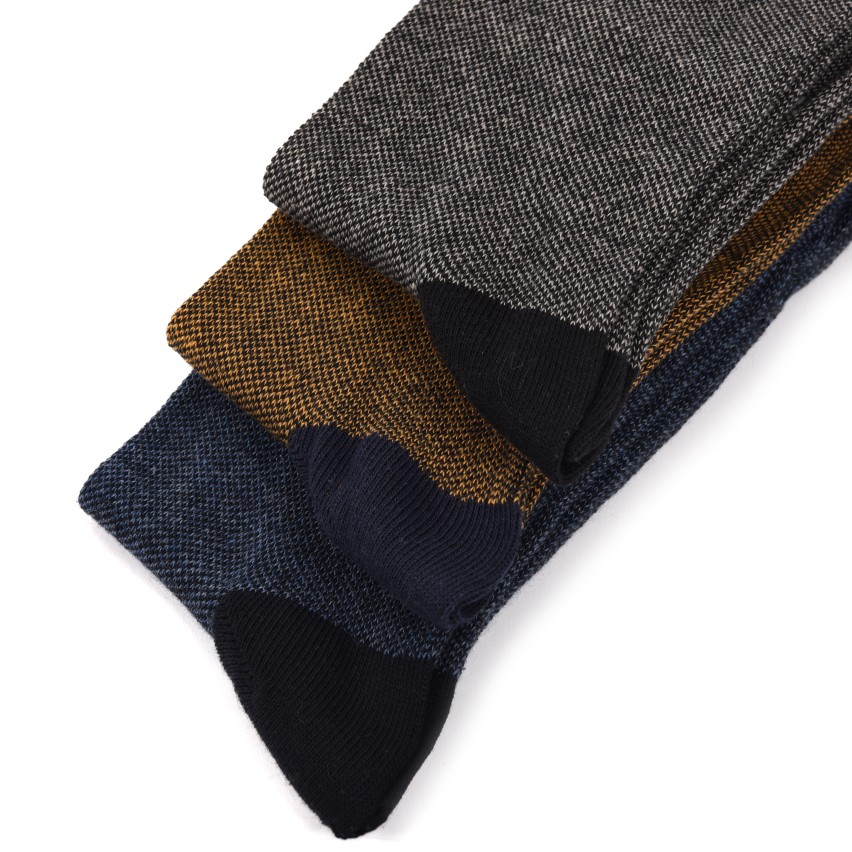 Calze uomo lunghe caldo cotone Enrico Coveri fashionline 193B
