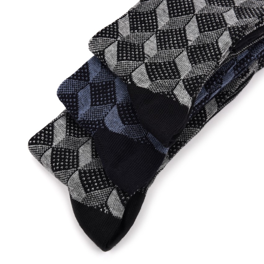 Calze uomo lunghe caldo cotone Enrico Coveri fashionline 238C