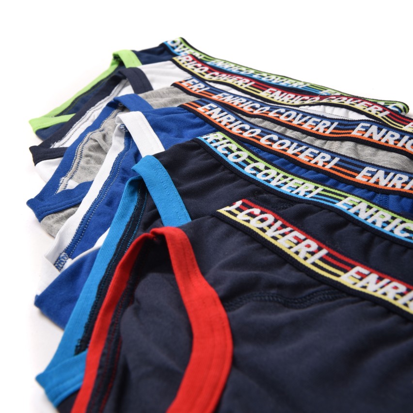 Slip bimbo ragazzo Enrico Coveri ES4106 cotone elastico 6 pz