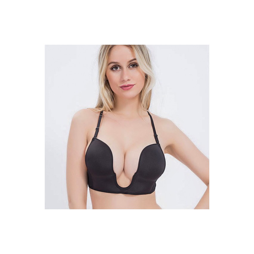 Reggiseno senza ferretto imbottito Iyali Ester scollo profondo multiposizione