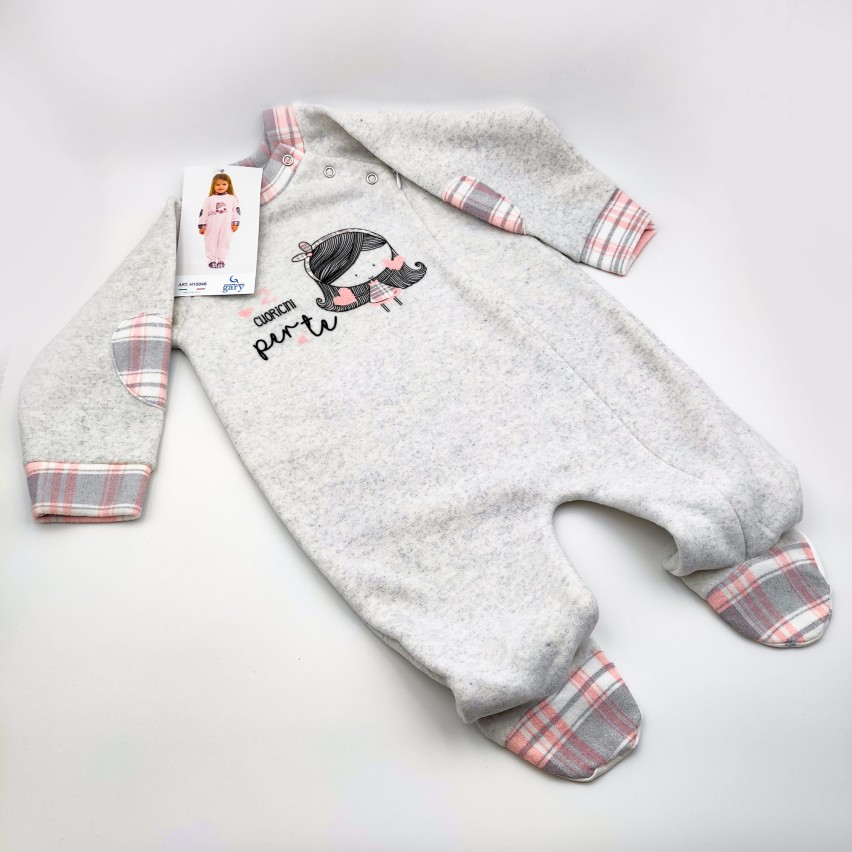 Tutone pigiama neonata Gary H10048 in punto milano