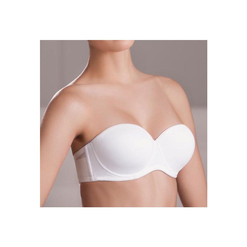 Reggiseno a fascia con ferretto Leilieve 6004 preformato in microfibra traspirante 