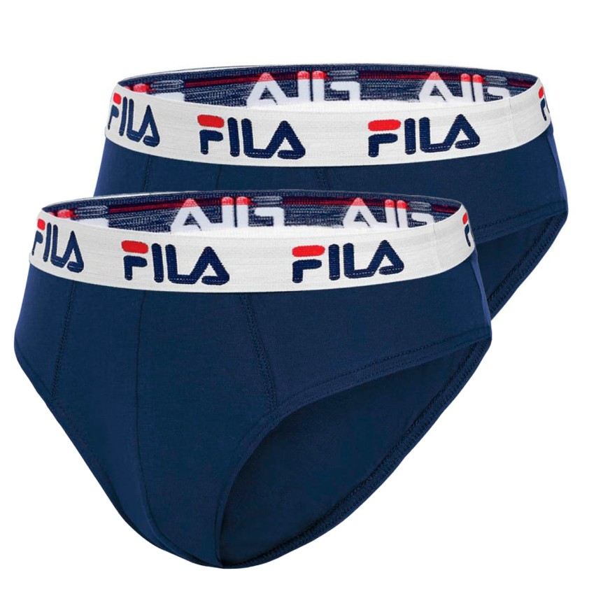 Slip uomo Fila Fu5015/2 con elastico logato 2 pezzi