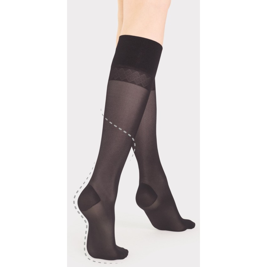 Gambaletti donna a compressione graduata Fiore Travel Firm 40 den