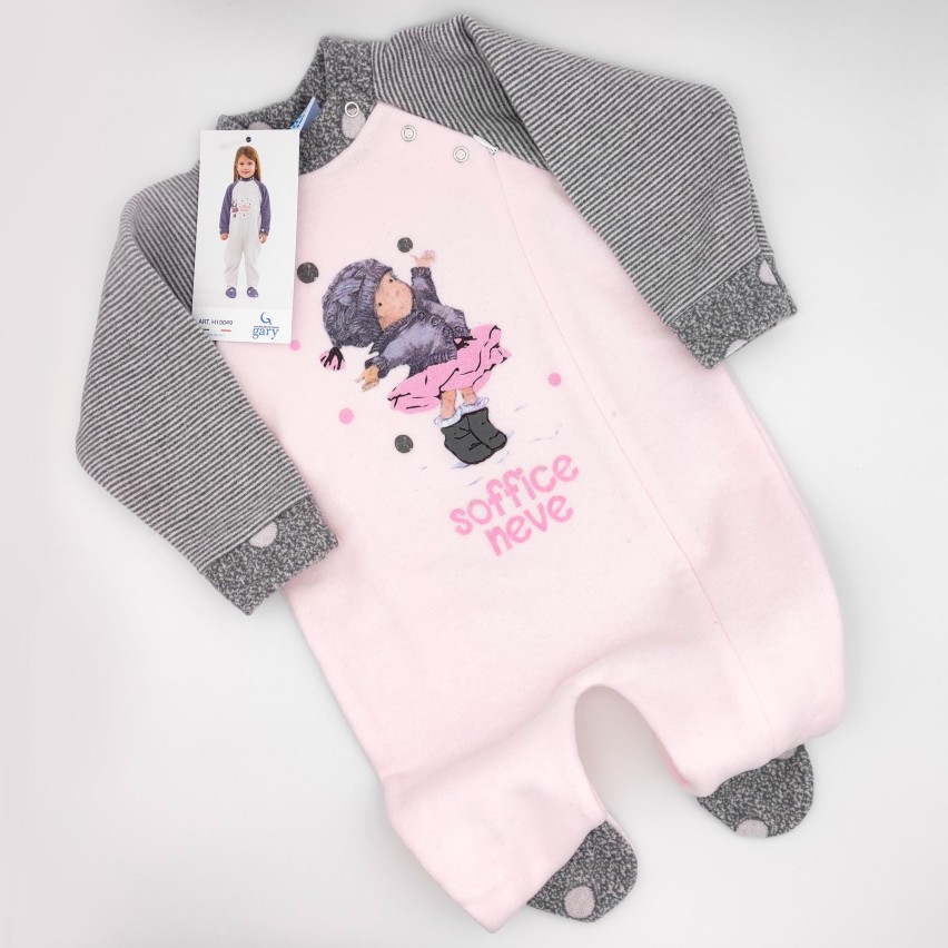 Tutone pigiama bimba in punto milano Gary H10049