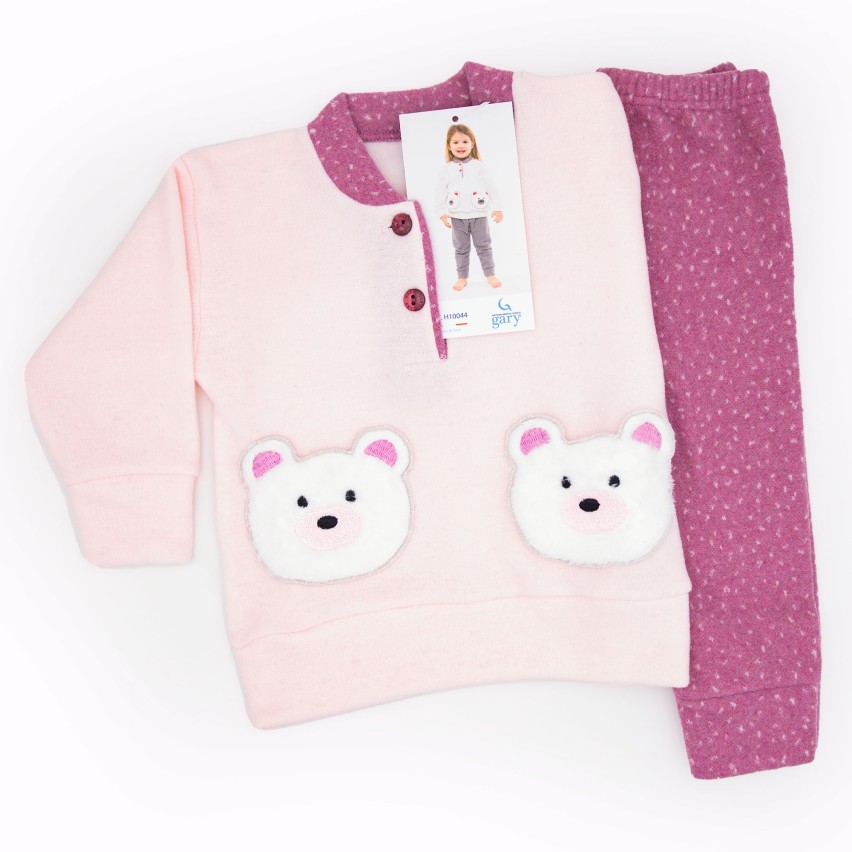 Pigiama Gary neonata bambina H10044 punto milano