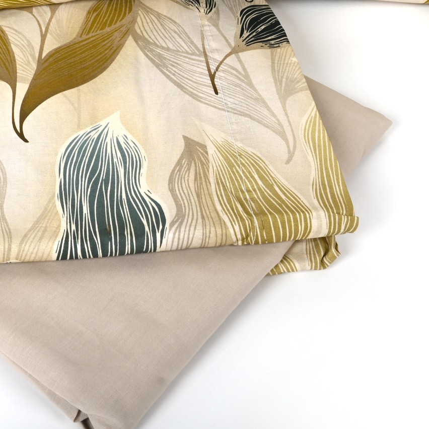 Completo letto matrimoniale in percalle Enrico Coveri Gina F691