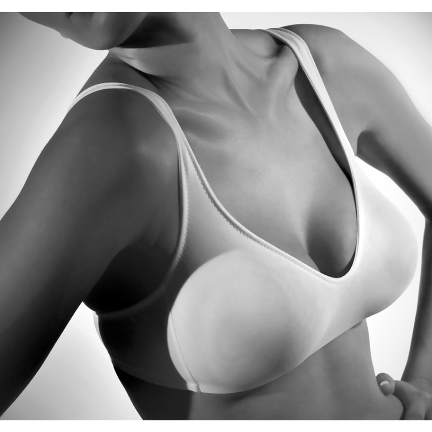 Reggiseno senza ferretto Gios Perfetto preformato coppa B senza cuciture 