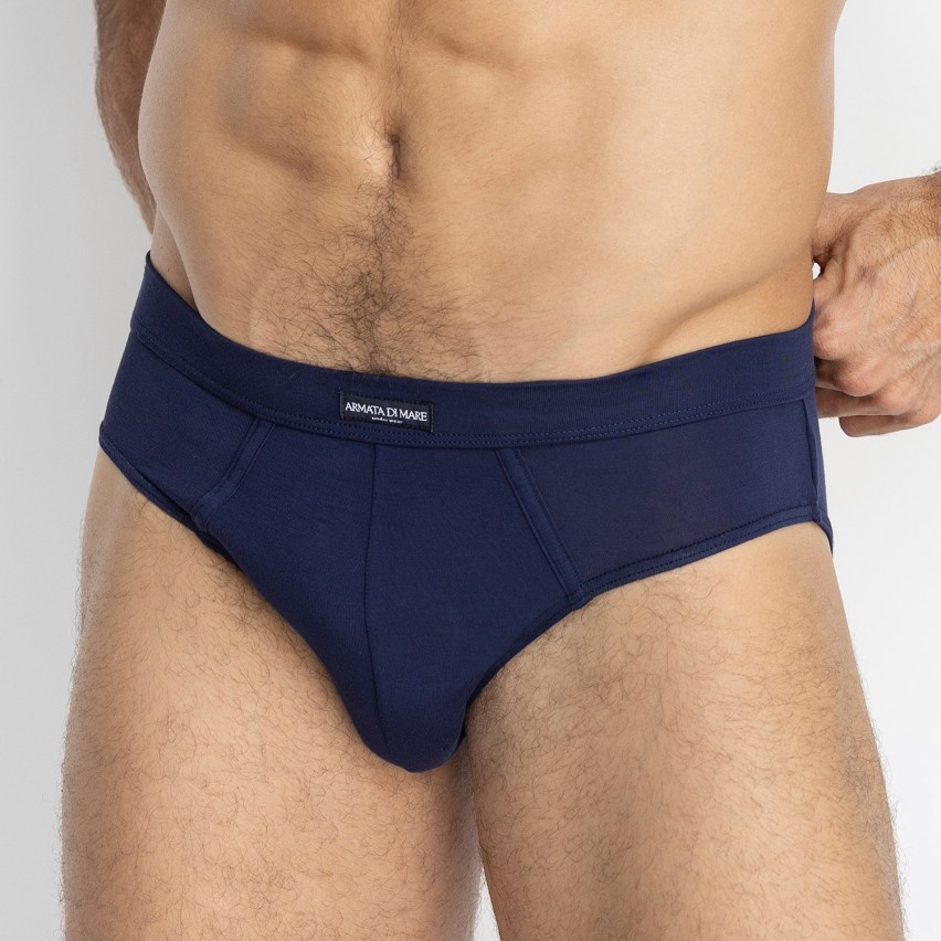 Slip uomo in fibra di bamboo Armata di Mare 2342
