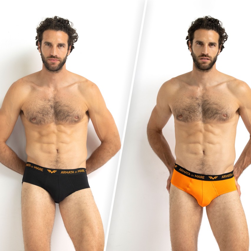 Slip Armata di Mare GT2380 elastico logato 6 pezzi