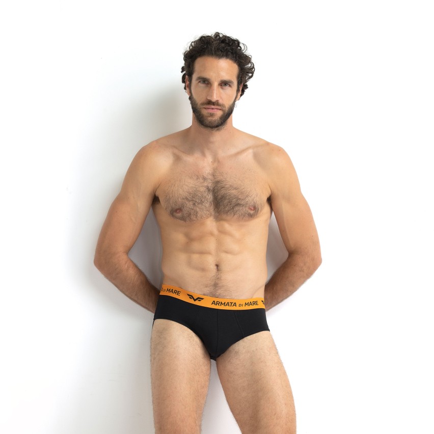Slip Armata di Mare GT2382 elastico logato 3 pezzi