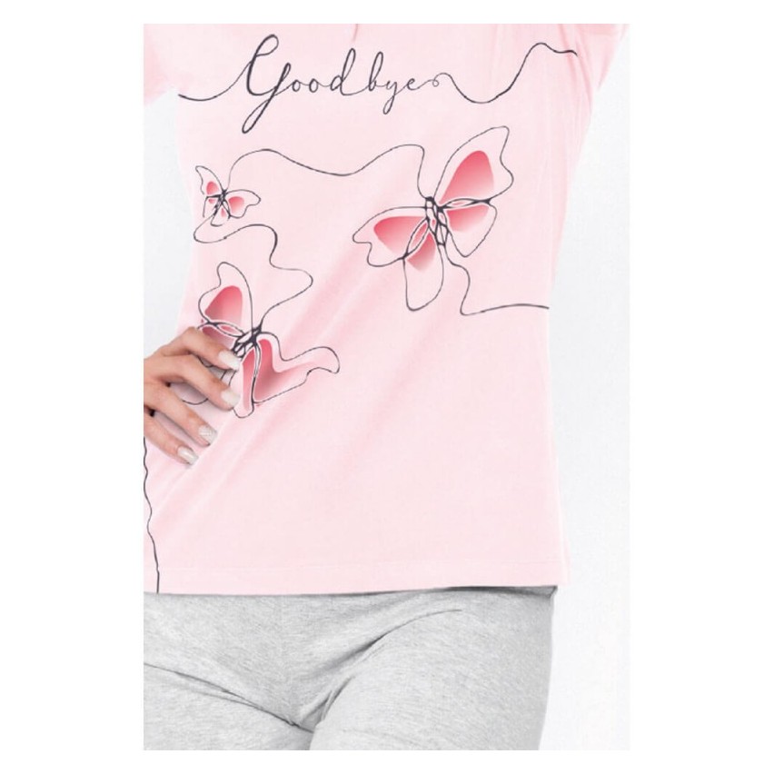 Pigiama donna Il granchio manica lunga leggero GP5004