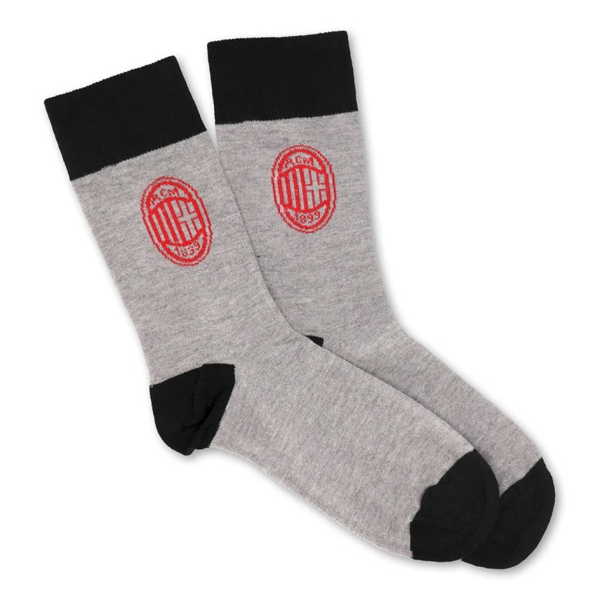 Calza corta bambino Milan B2MI610 caldo cotone 4 pz