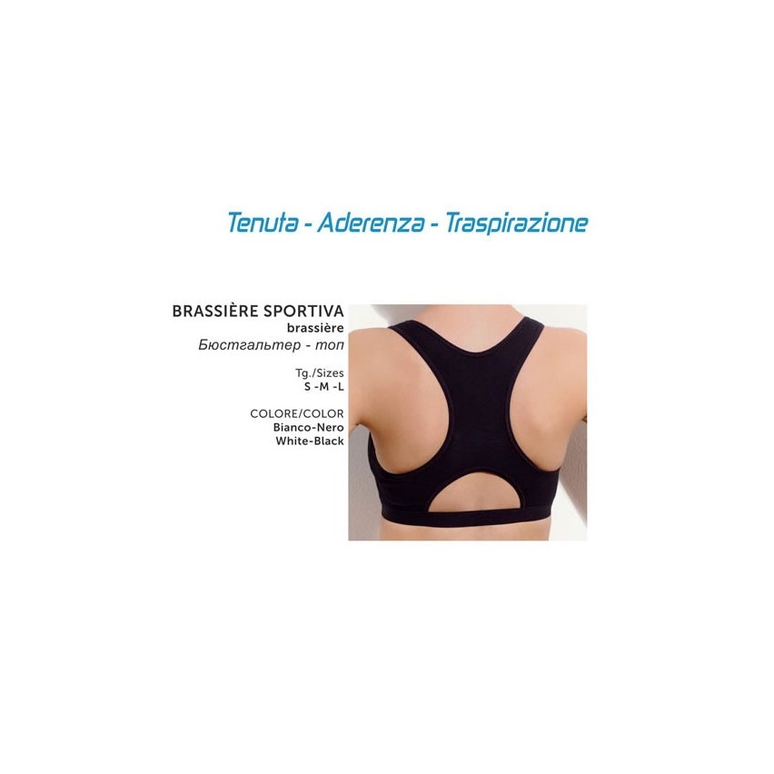 Reggiseno sportivo Infiore Tonic 890 cotone elasticizzato