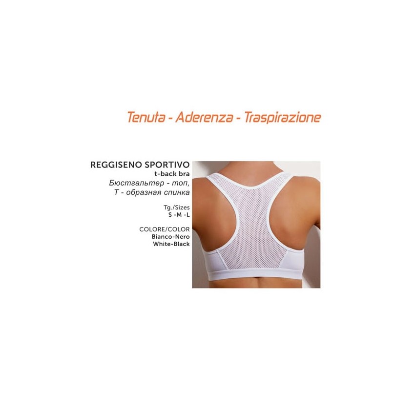 Reggiseno sportivo Infiore Tonic 891 cotone elasticizzato