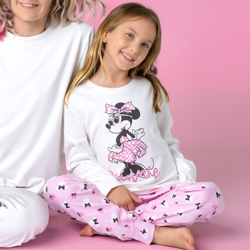 Pigiama bimba in caldo cotone Disney Minnie 62266