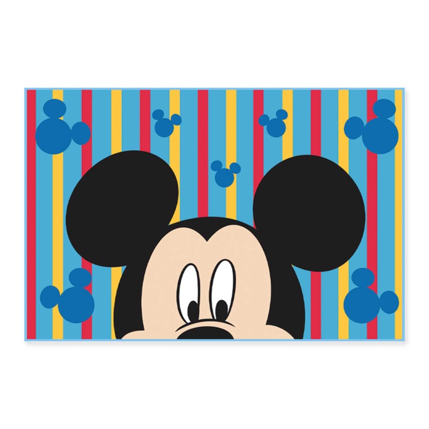 Tappeto antiscivolo Mickey Mouse Disney 80x120cm