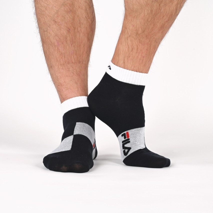 Calze corte uomo cotone elasticizzato Fila F3275 3 paia