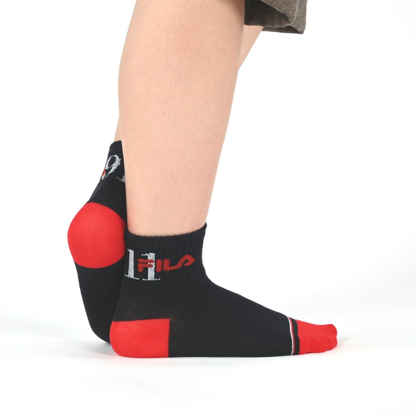 Calze bimbo sportive cotone elasticizzato Fila F2107 3 paia