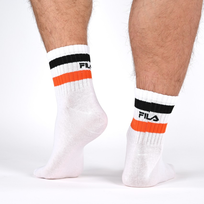 Calze uomo in cotone elasticizzato Fila 5606 3 paia 