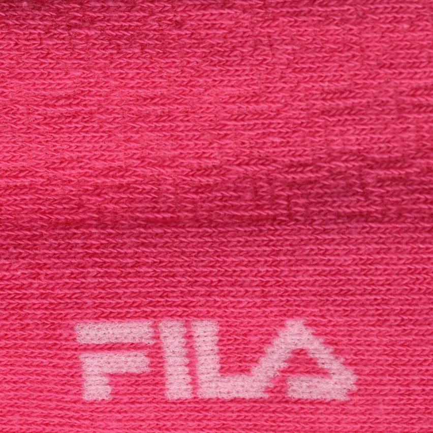 Calze donna logo scintillante cotone elasticizzato Fila F6789 3 paia 