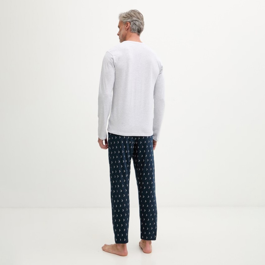Pigiama uomo cotone leggero lungo Fila FPS1244