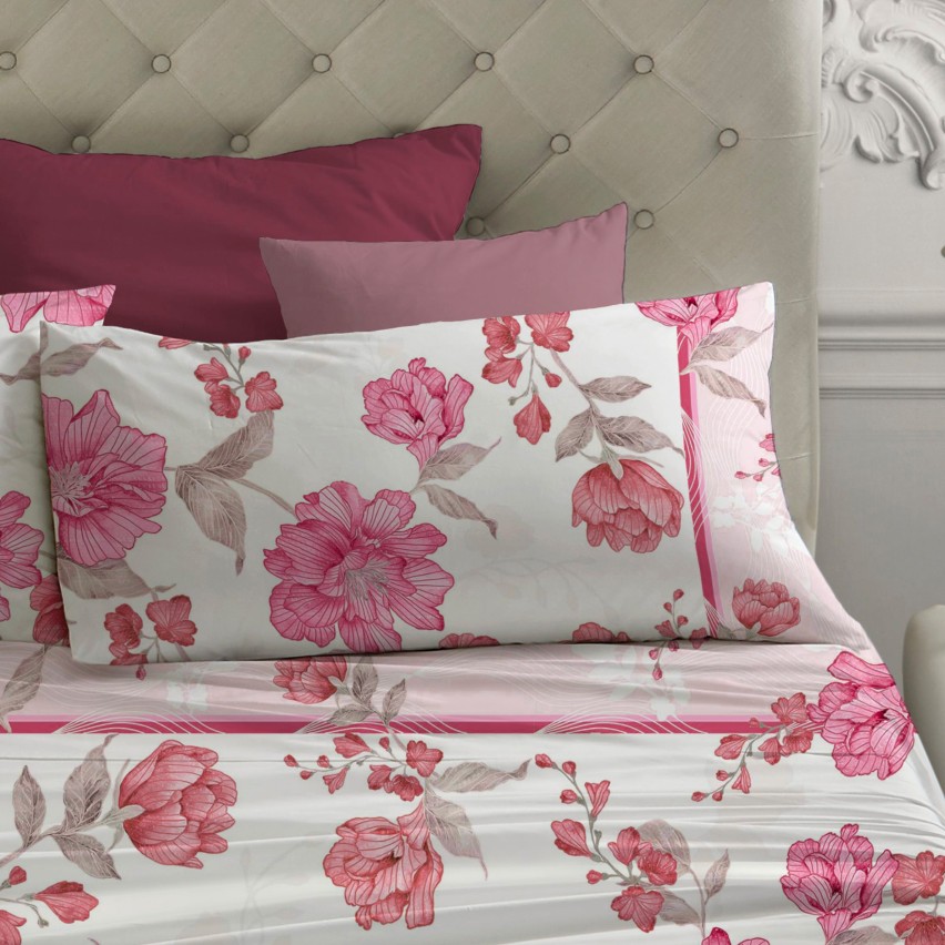 Completo letto lenzuola Laura Biagiotti 100% cotone percalle Helicona